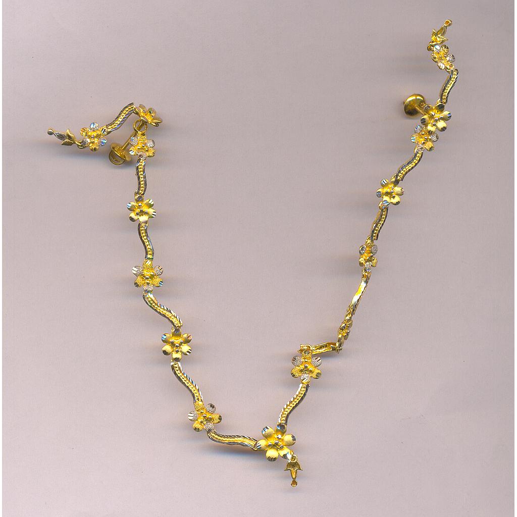 GOLD HALF SET ROUND PLAIN EXCLUSIVE
