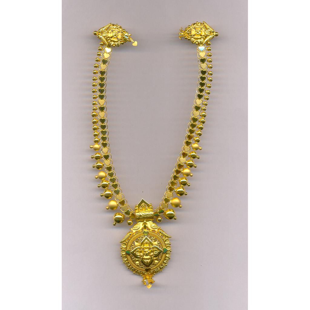 GOLD HALF SET ROUND PLAIN EXCLUSIVE