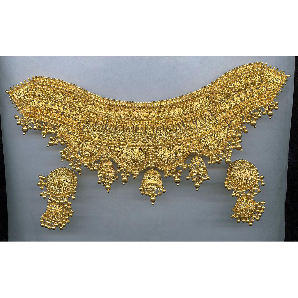 GOLD HALF SET ROUND PLAIN EXCLUSIVE