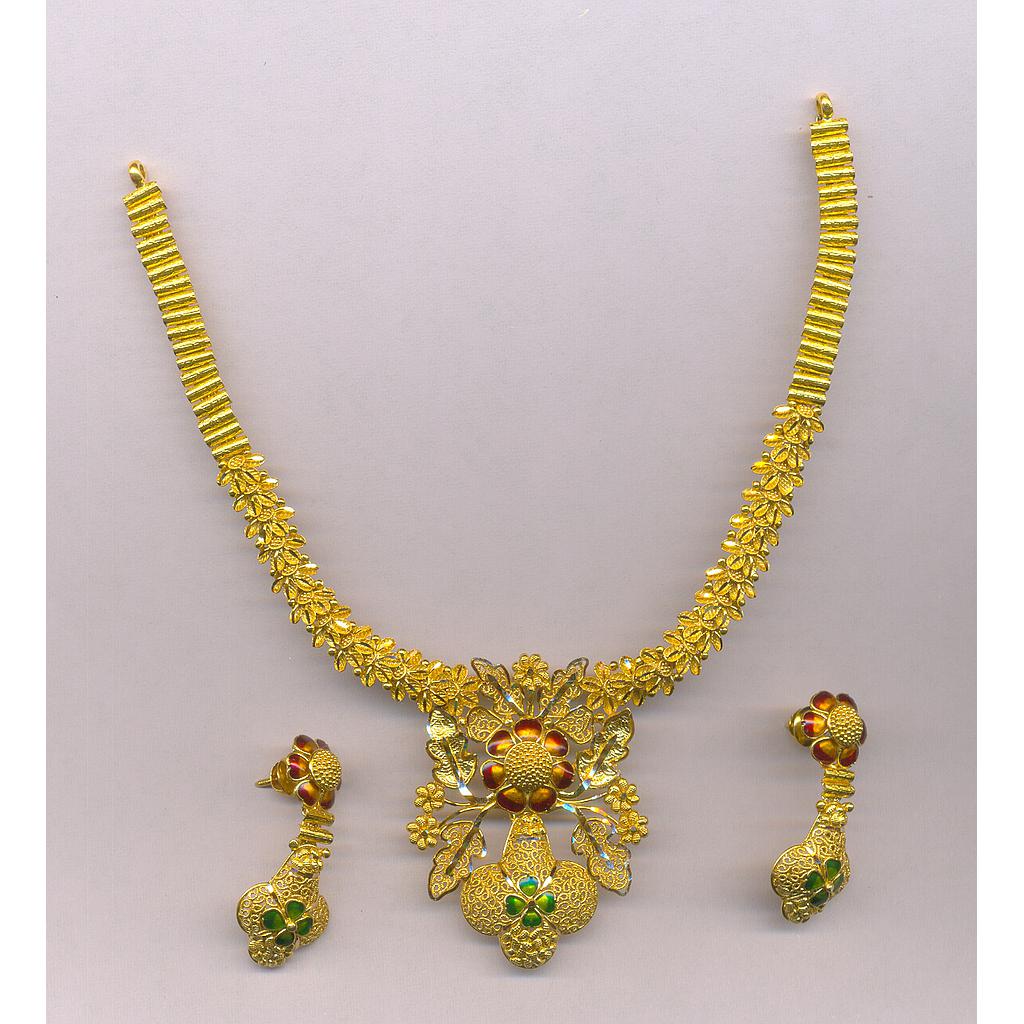 GOLD HALF SET ROUND PLAIN EXCLUSIVE