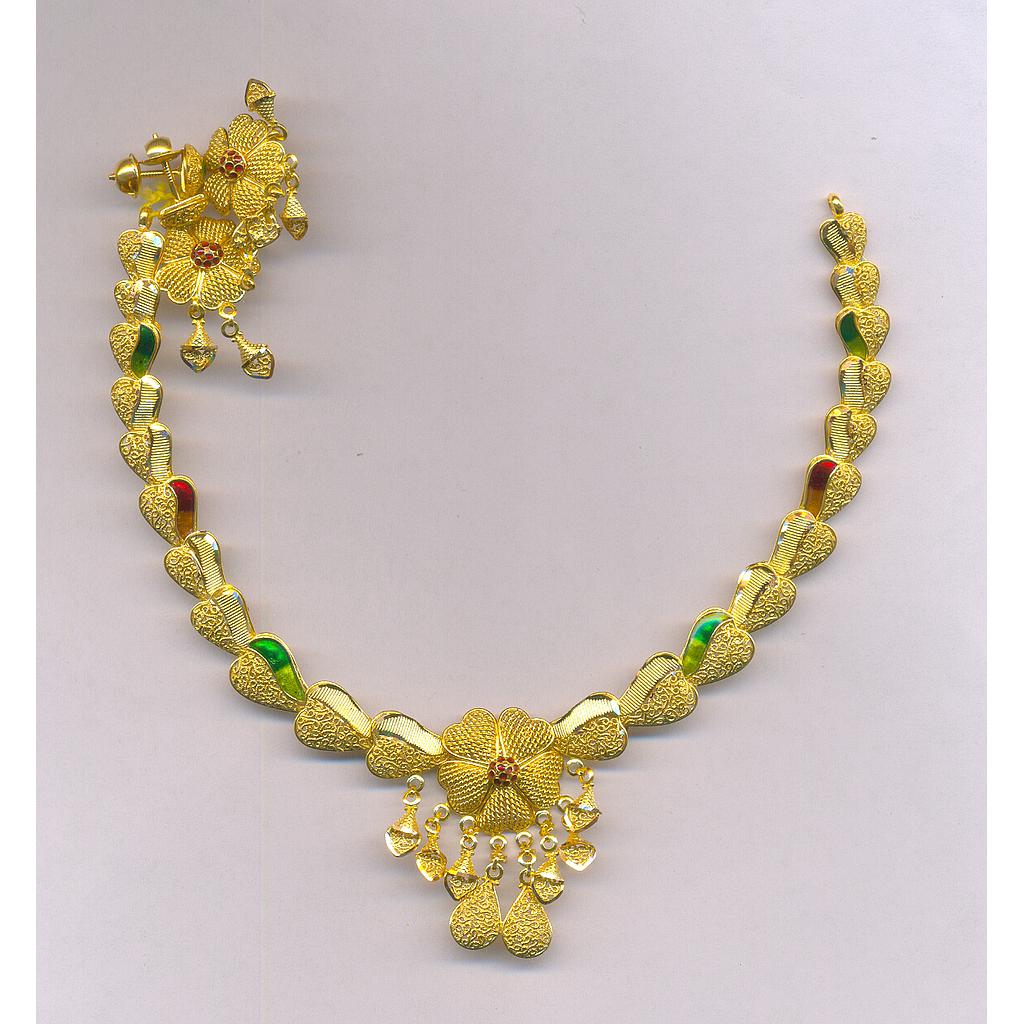 GOLD HALF SET ROUND PLAIN EXCLUSIVE