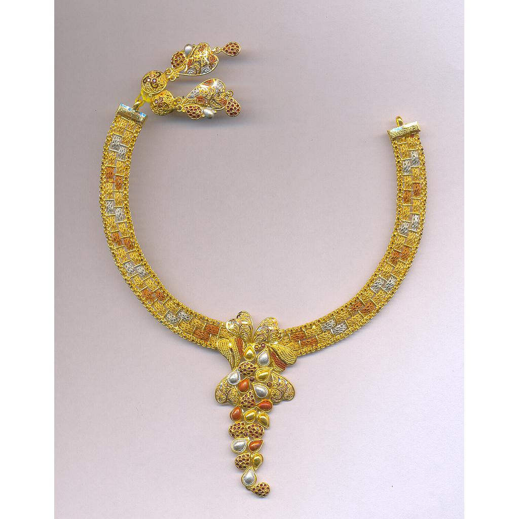 GOLD HALF SET ROUND PLAIN EXCLUSIVE