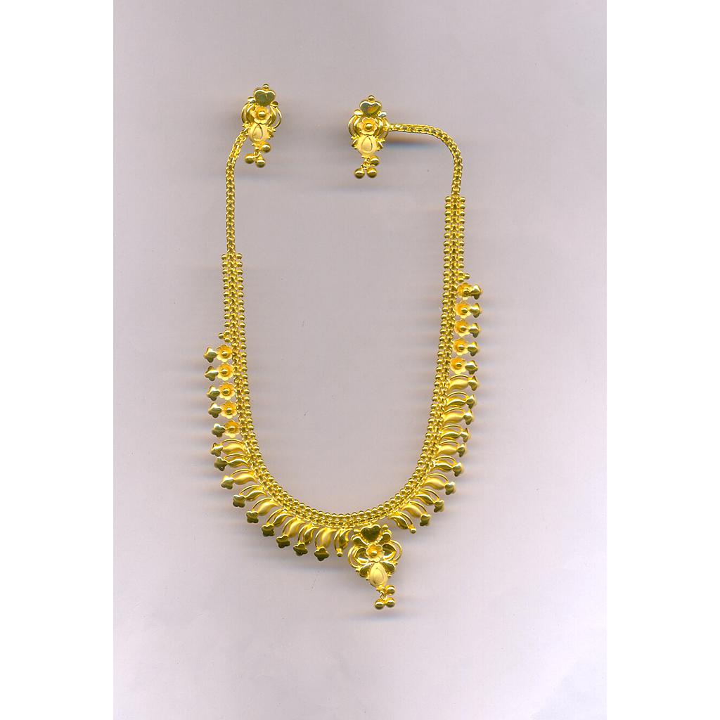 GOLD HALF SET ROUND PLAIN EXCLUSIVE
