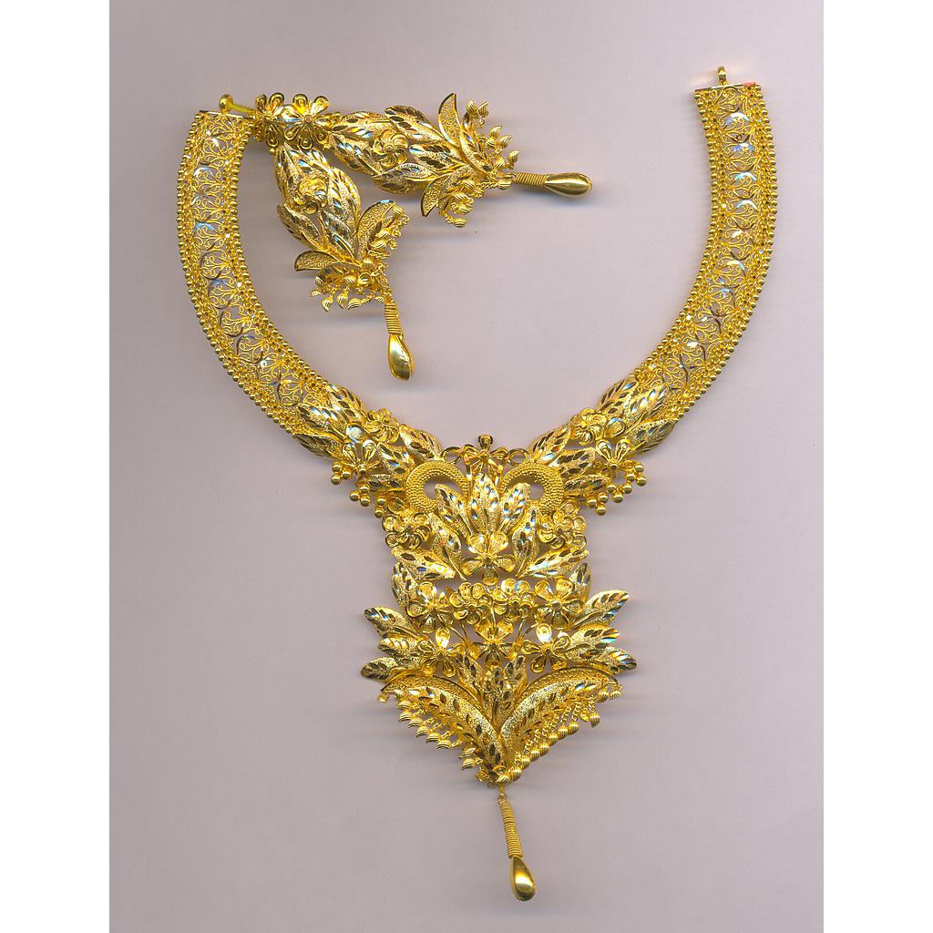 GOLD HALF SET ROUND PLAIN EXCLUSIVE