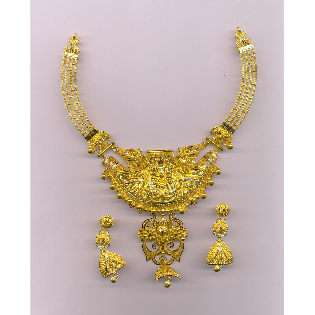 GOLD HALF SET ROUND PLAIN EXCLUSIVE