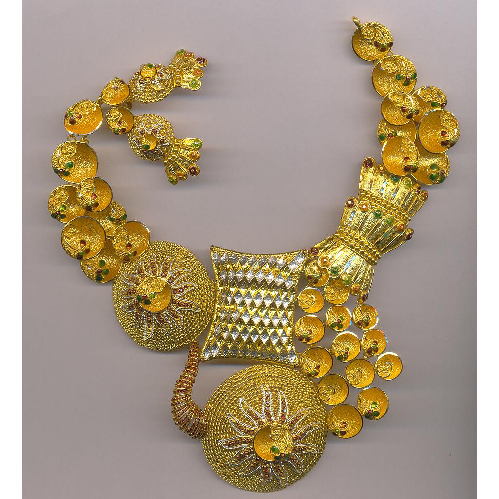 GOLD HALF SET ROUND PLAIN EXCLUSIVE