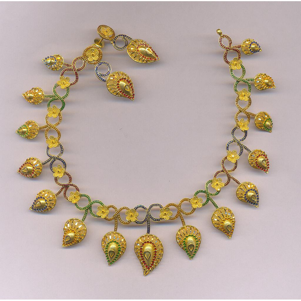 GOLD HALF SET ROUND PLAIN EXCLUSIVE