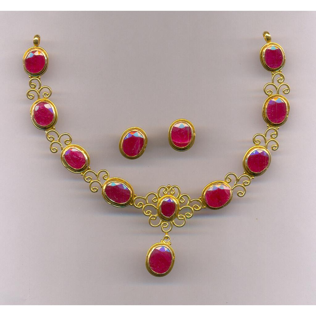 GOLD HALF SET ROUND PLAIN EXCLUSIVE