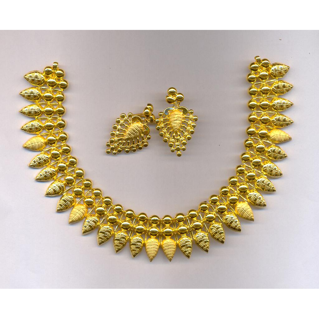GOLD HALF SET ROUND PLAIN EXCLUSIVE