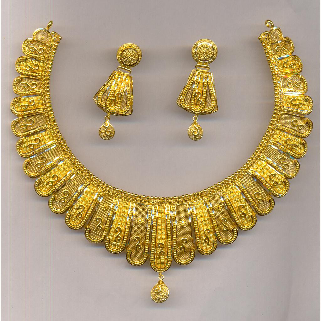 GOLD HALF SET ROUND PLAIN EXCLUSIVE