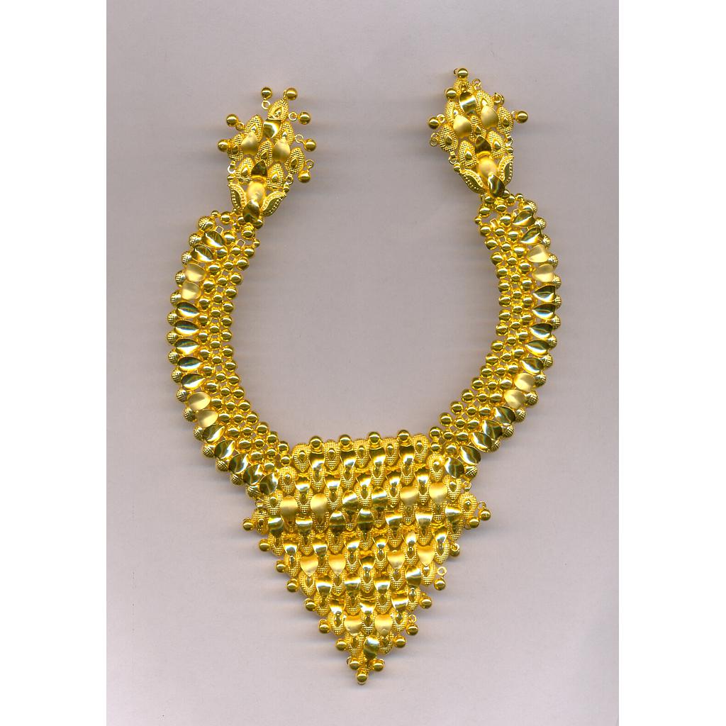 GOLD HALF SET ROUND PLAIN EXCLUSIVE