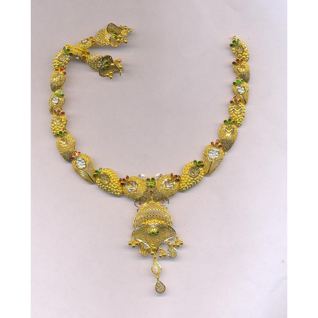 GOLD HALF SET ROUND PLAIN EXCLUSIVE