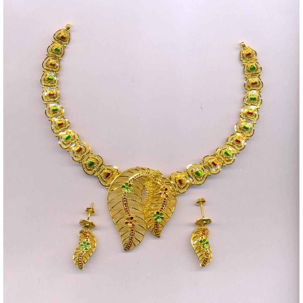 GOLD HALF SET ROUND PLAIN EXCLUSIVE