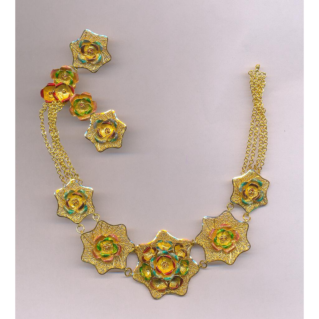 GOLD HALF SET ROUND PLAIN EXCLUSIVE