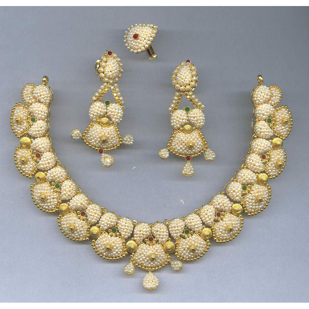 GOLD HALF SET ROUND PLAIN EXCLUSIVE