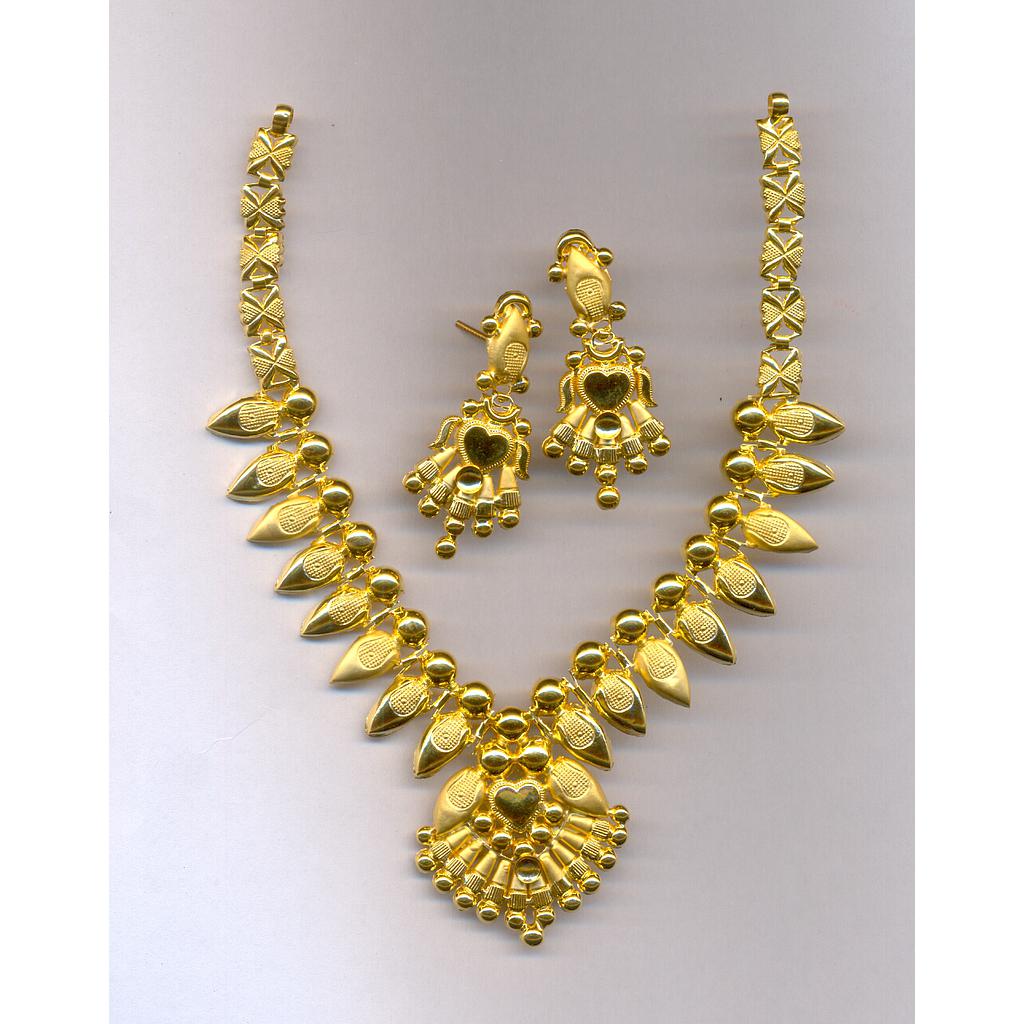GOLD HALF SET ROUND PLAIN EXCLUSIVE