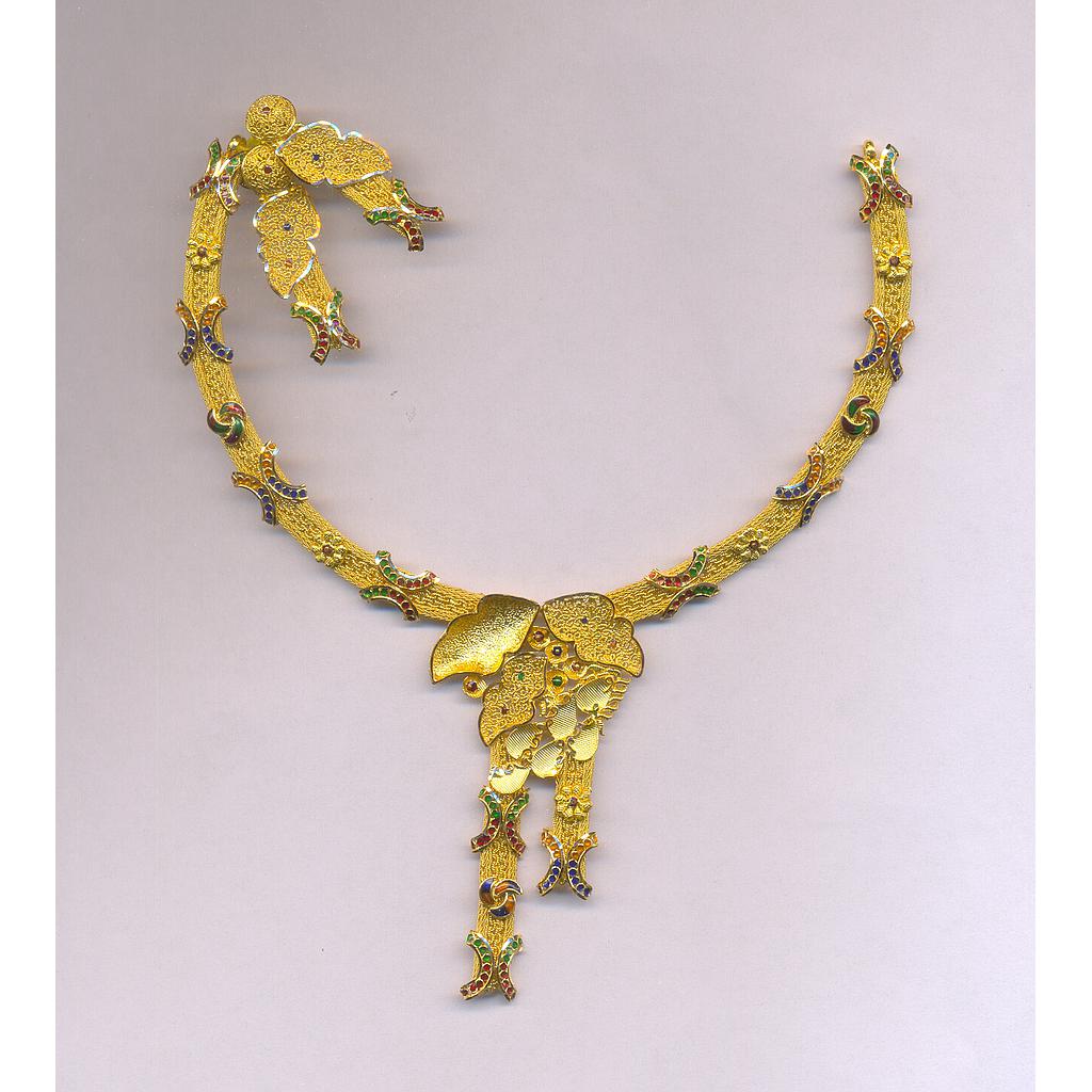 GOLD HALF SET ROUND PLAIN EXCLUSIVE