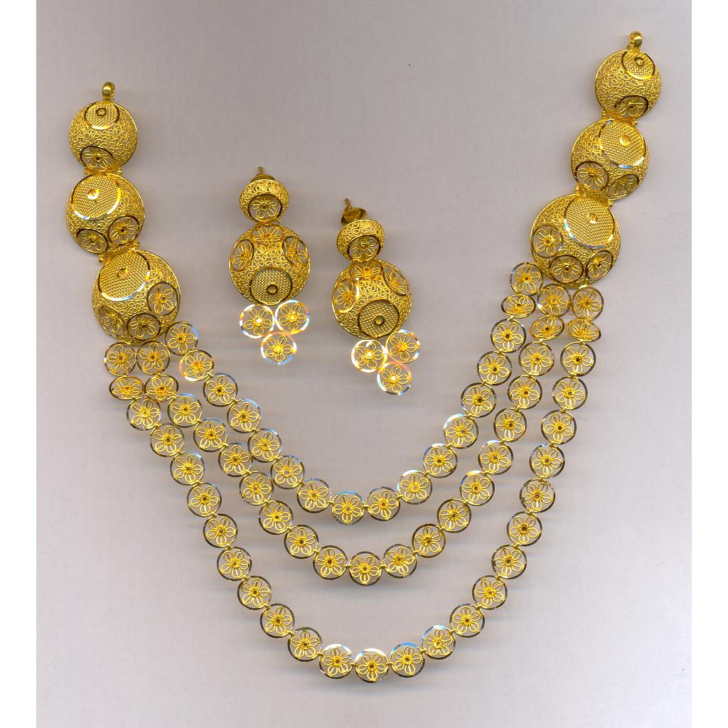 GOLD HALF SET ROUND PLAIN EXCLUSIVE