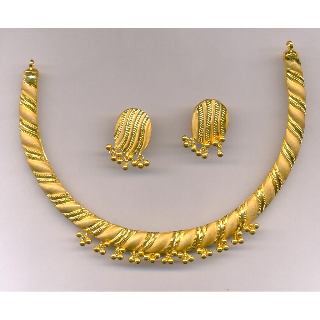 GOLD HALF SET ROUND PLAIN EXCLUSIVE
