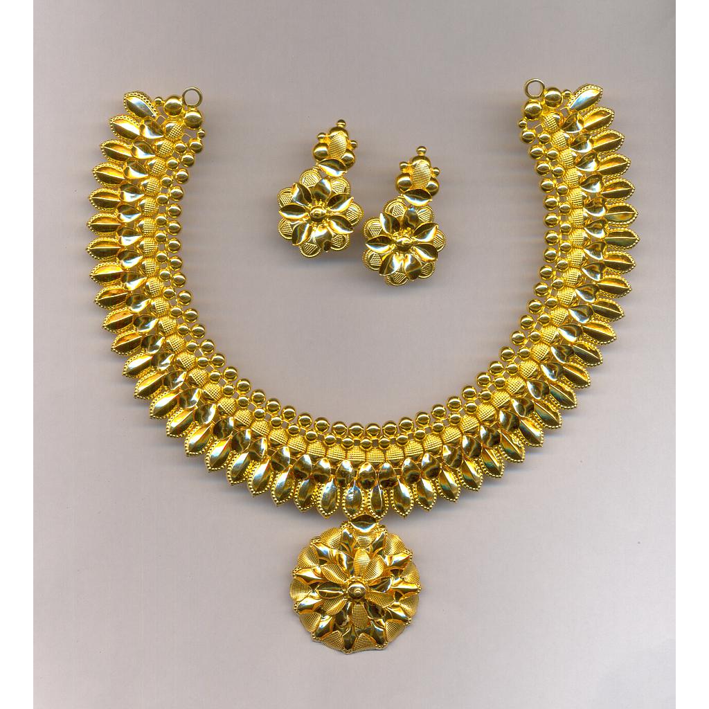 GOLD HALF SET ROUND PLAIN EXCLUSIVE