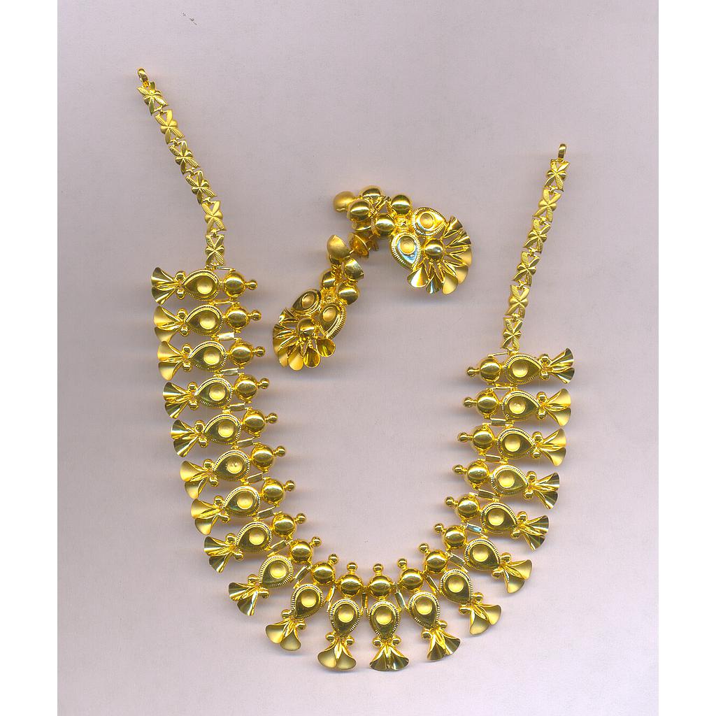 GOLD HALF SET ROUND PLAIN EXCLUSIVE