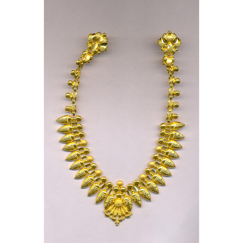 GOLD HALF SET ROUND PLAIN EXCLUSIVE