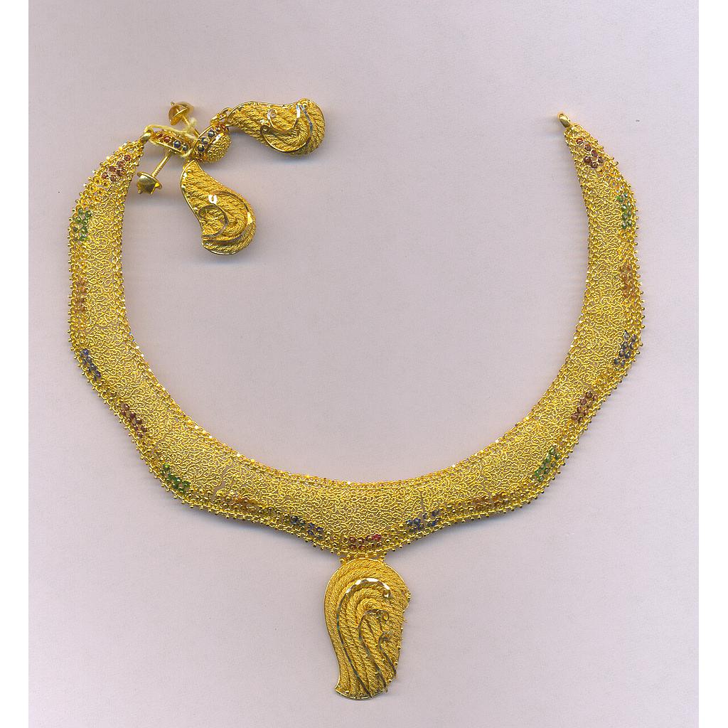 GOLD HALF SET ROUND PLAIN EXCLUSIVE
