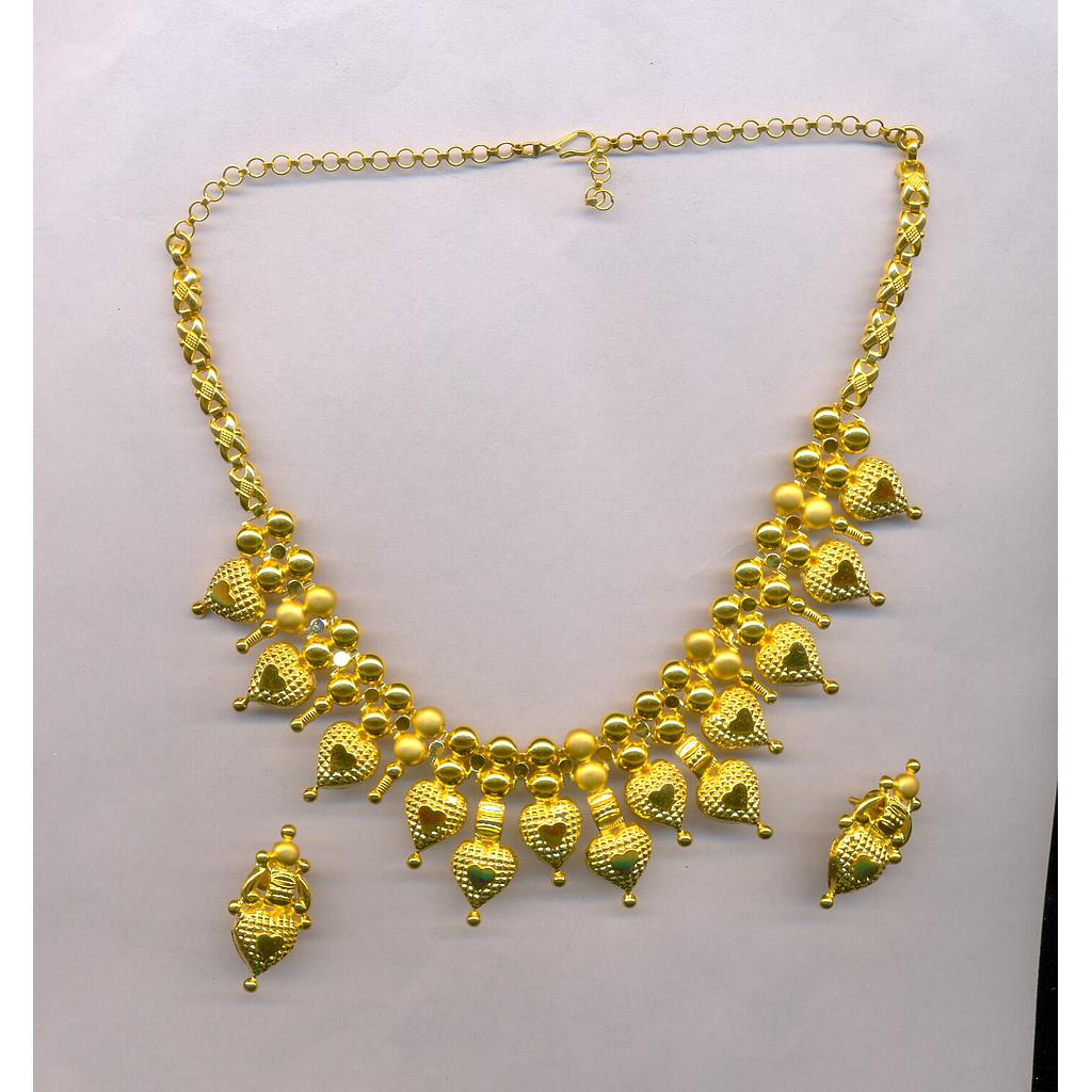GOLD HALF SET ROUND PLAIN EXCLUSIVE