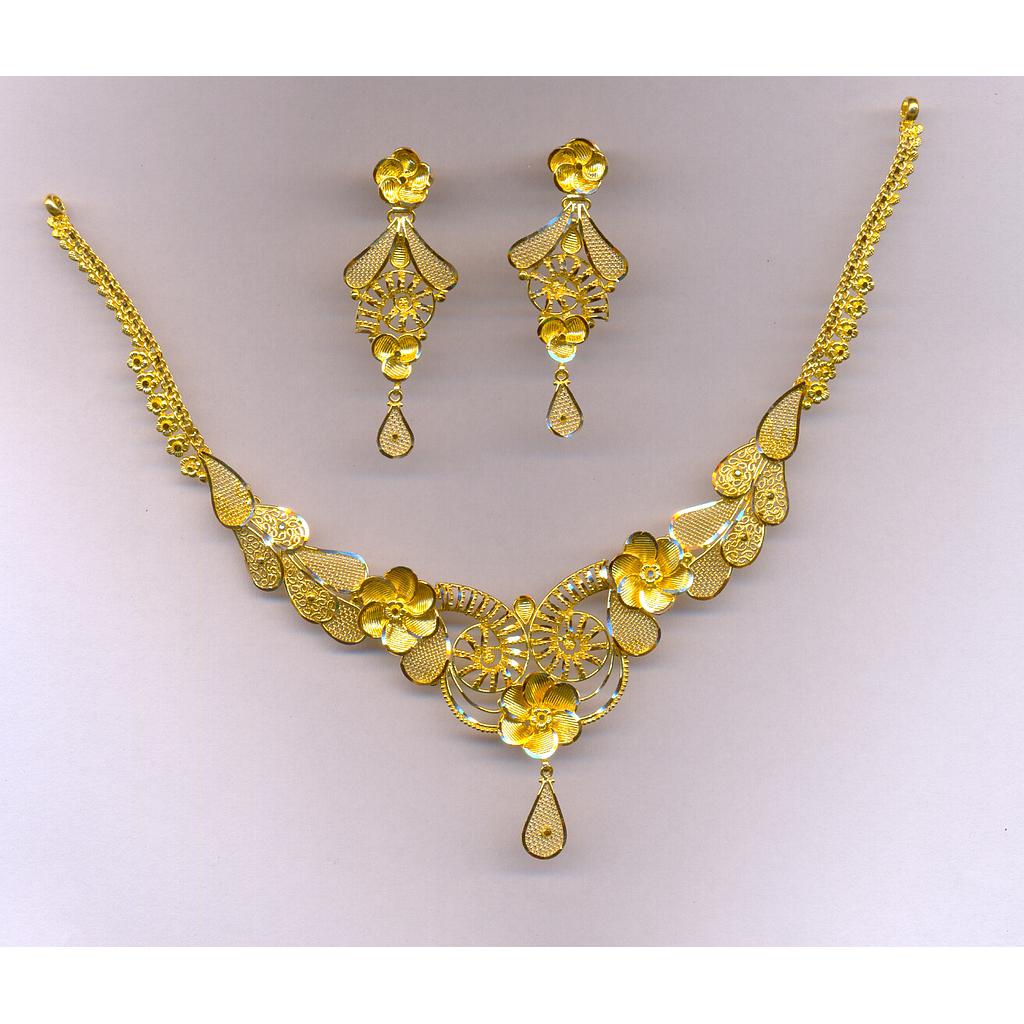 GOLD HALF SET ROUND PLAIN EXCLUSIVE