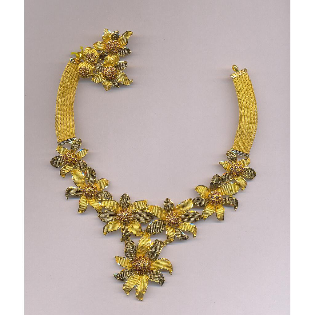 GOLD HALF SET ROUND PLAIN EXCLUSIVE