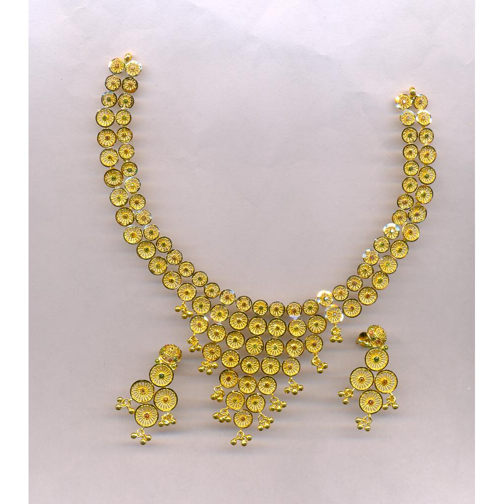 GOLD HALF SET ROUND PLAIN EXCLUSIVE