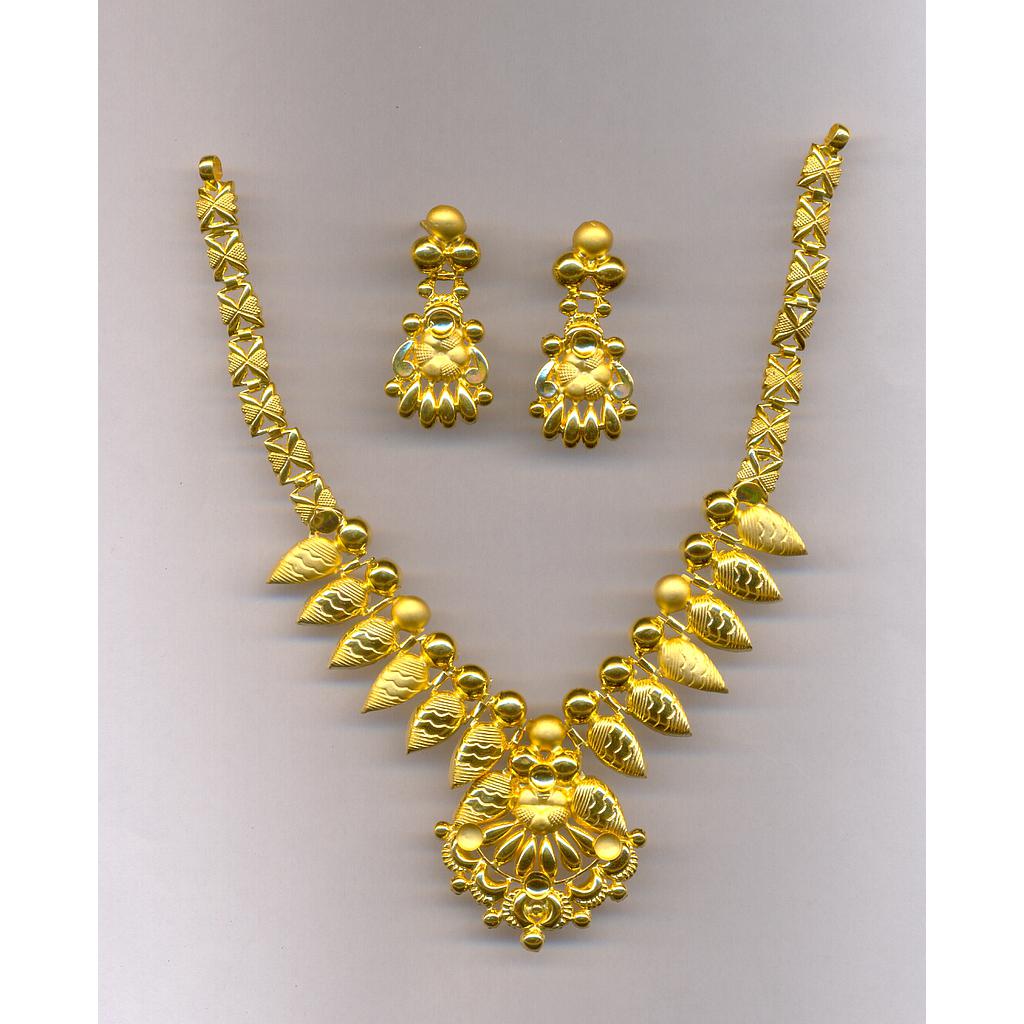 GOLD HALF SET ROUND PLAIN EXCLUSIVE