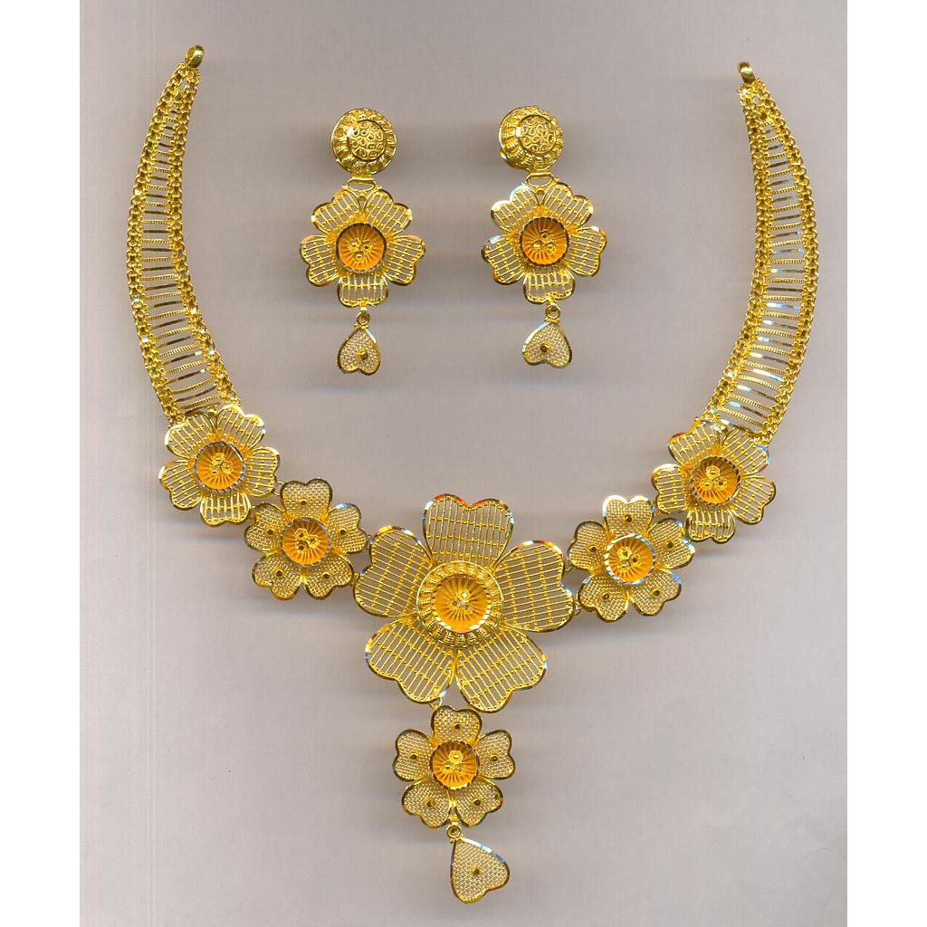 GOLD HALF SET ROUND PLAIN EXCLUSIVE
