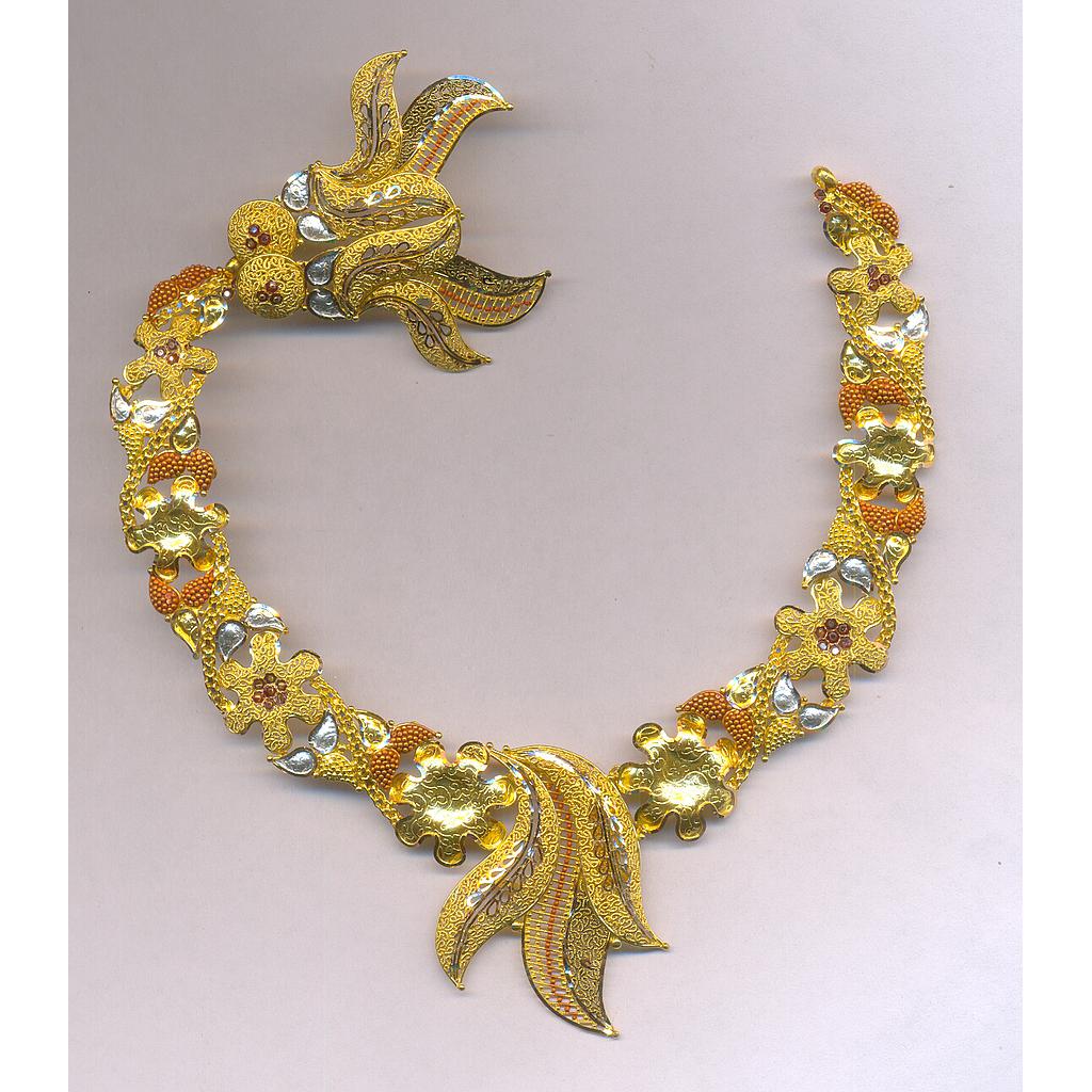 GOLD HALF SET ROUND PLAIN EXCLUSIVE