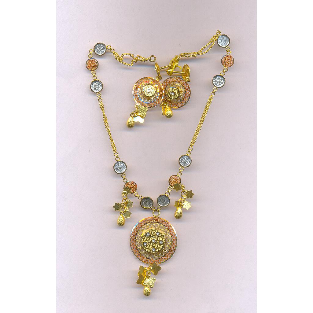 GOLD HALF SET ROUND PLAIN EXCLUSIVE