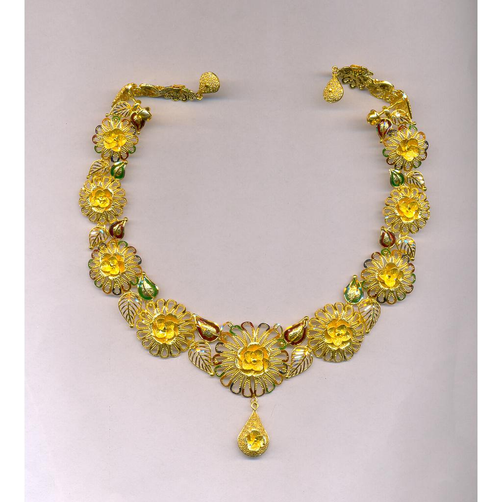 GOLD HALF SET ROUND PLAIN EXCLUSIVE