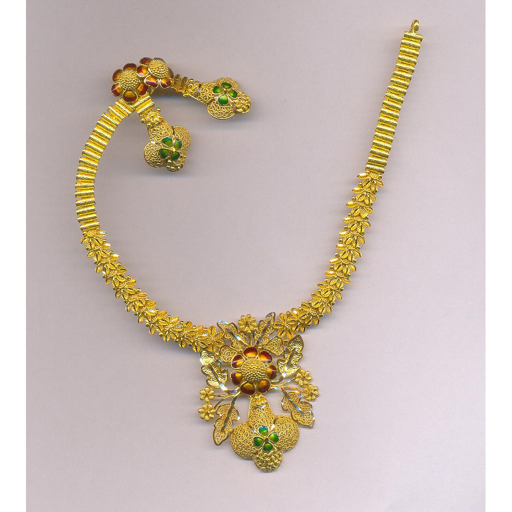GOLD HALF SET ROUND PLAIN EXCLUSIVE
