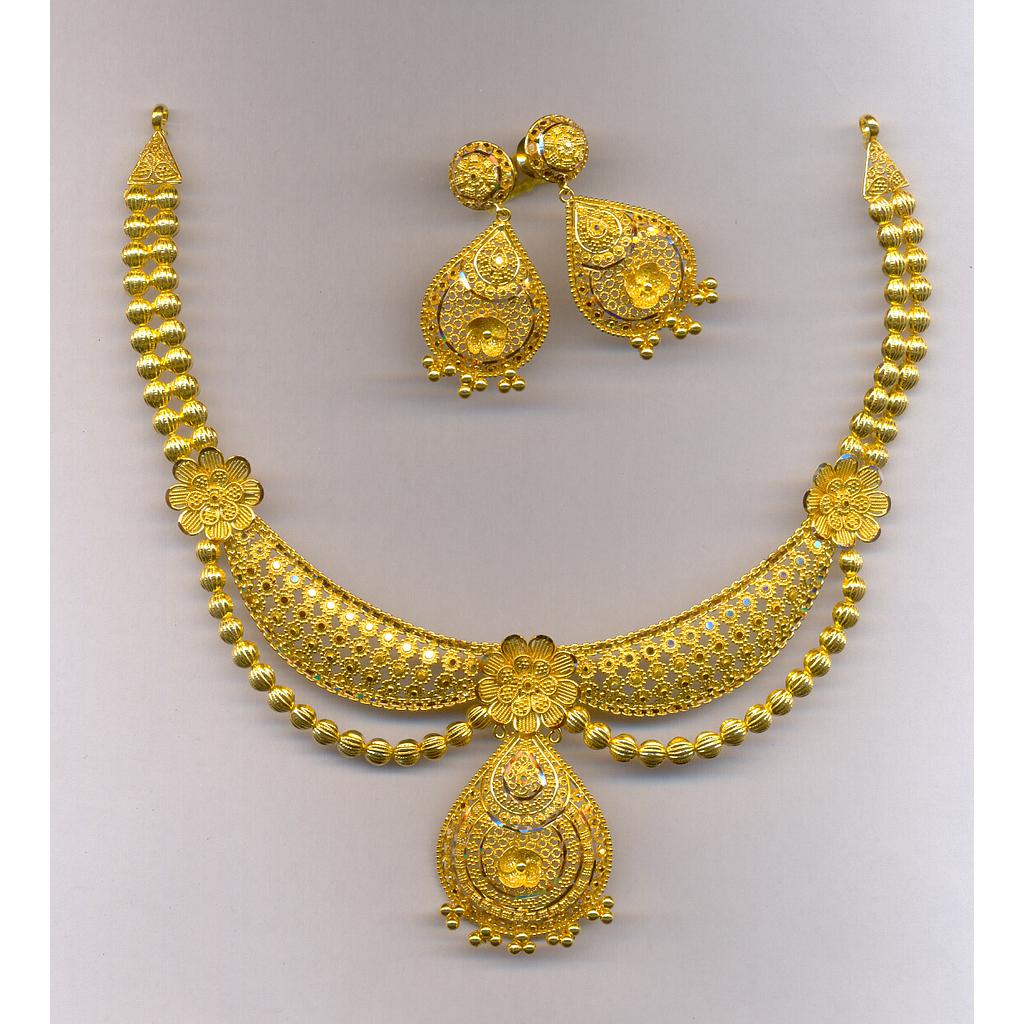 GOLD HALF SET ROUND PLAIN EXCLUSIVE