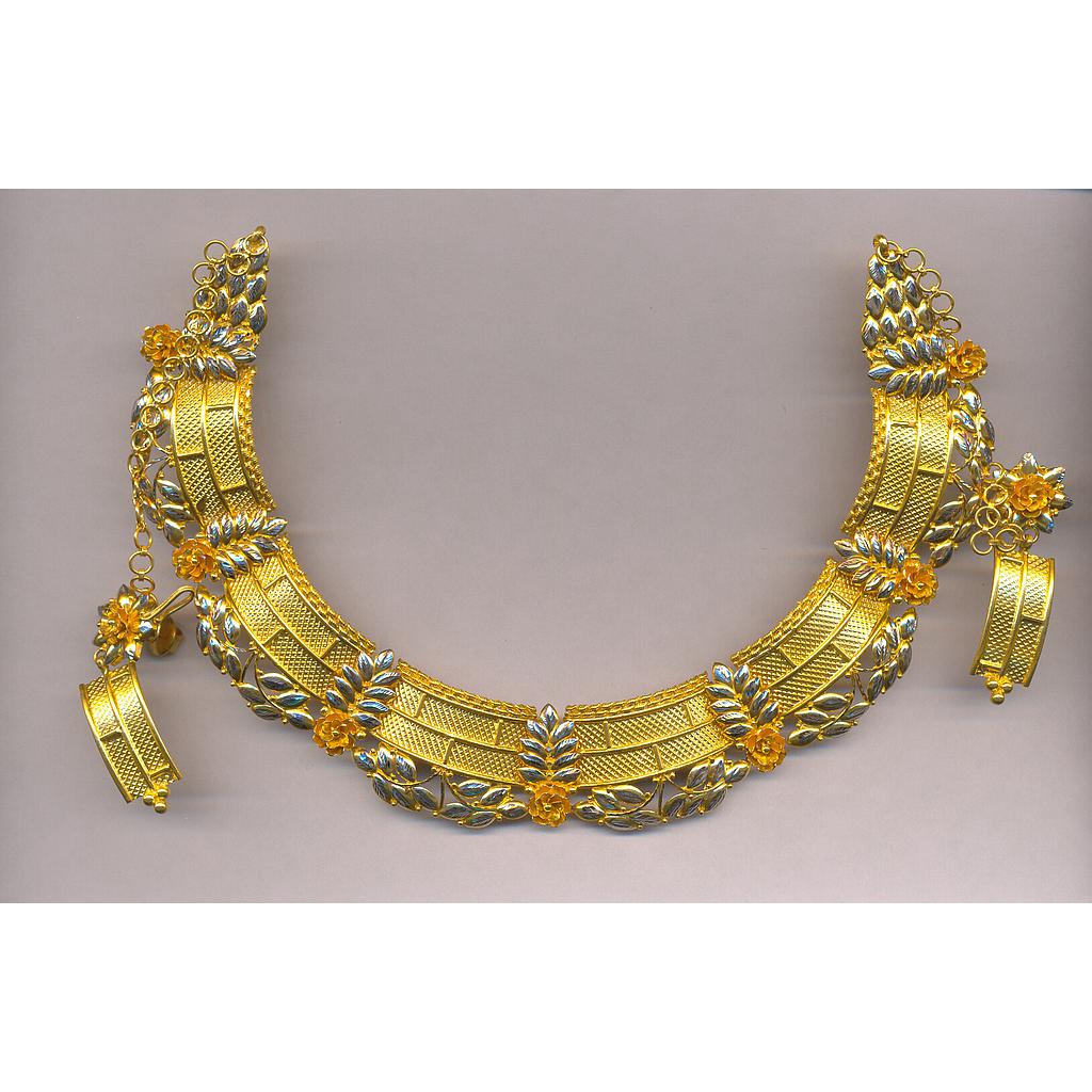 GOLD HALF SET ROUND PLAIN EXCLUSIVE