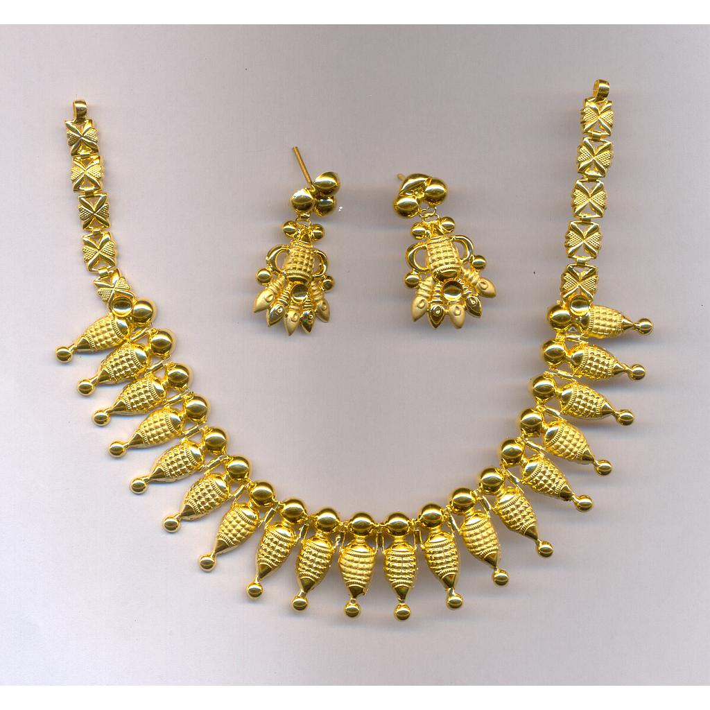 GOLD HALF SET ROUND PLAIN EXCLUSIVE