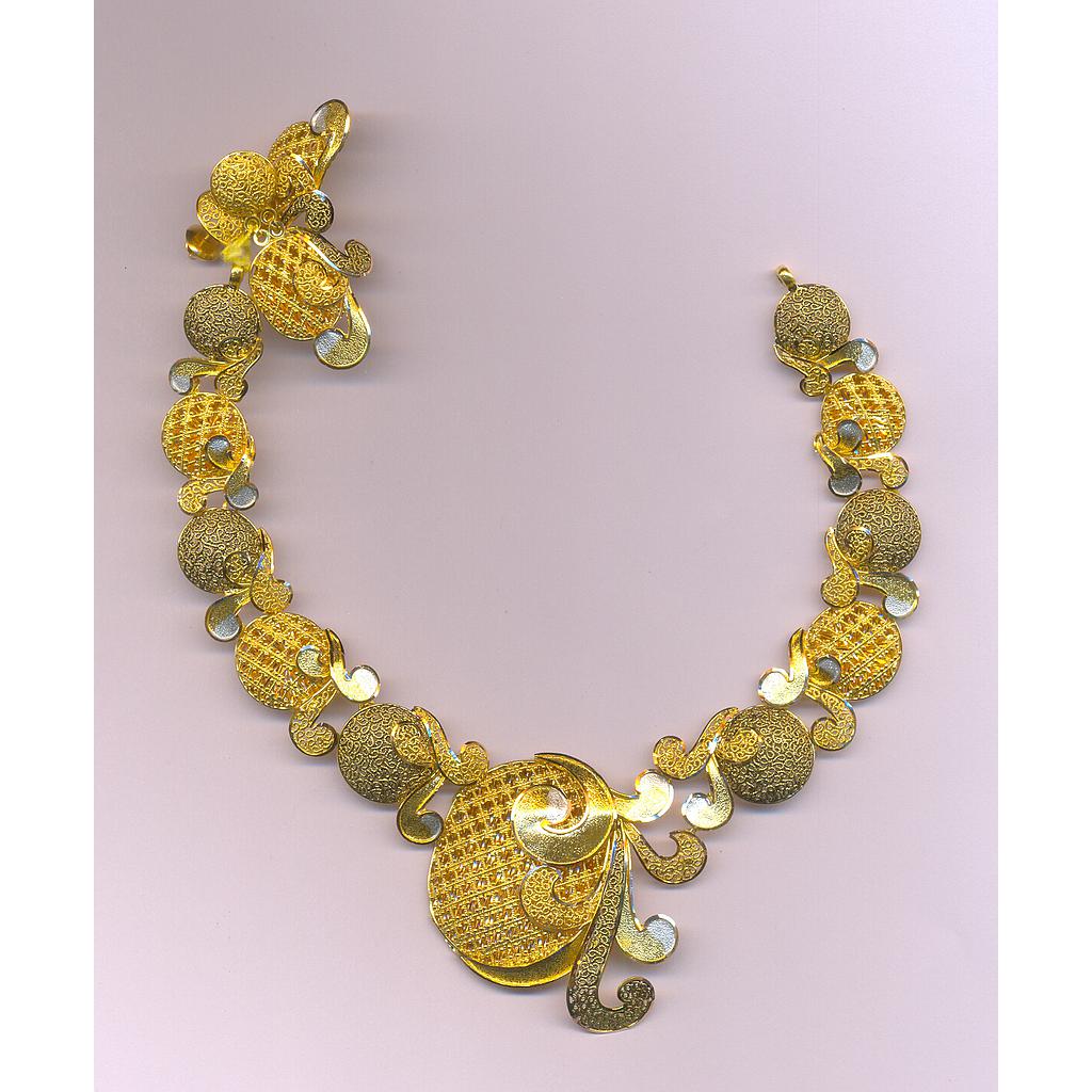GOLD HALF SET ROUND PLAIN EXCLUSIVE