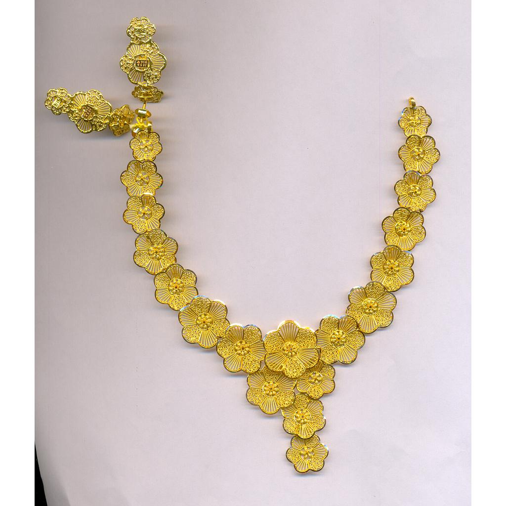 GOLD HALF SET ROUND PLAIN EXCLUSIVE