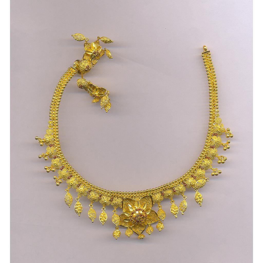 GOLD HALF SET ROUND PLAIN EXCLUSIVE