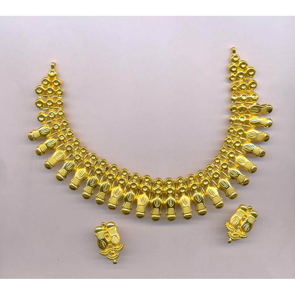 GOLD HALF SET ROUND PLAIN EXCLUSIVE