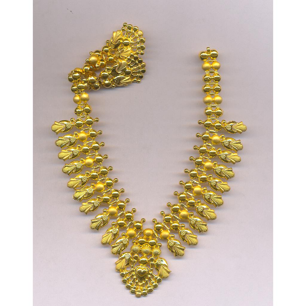 GOLD HALF SET ROUND PLAIN EXCLUSIVE