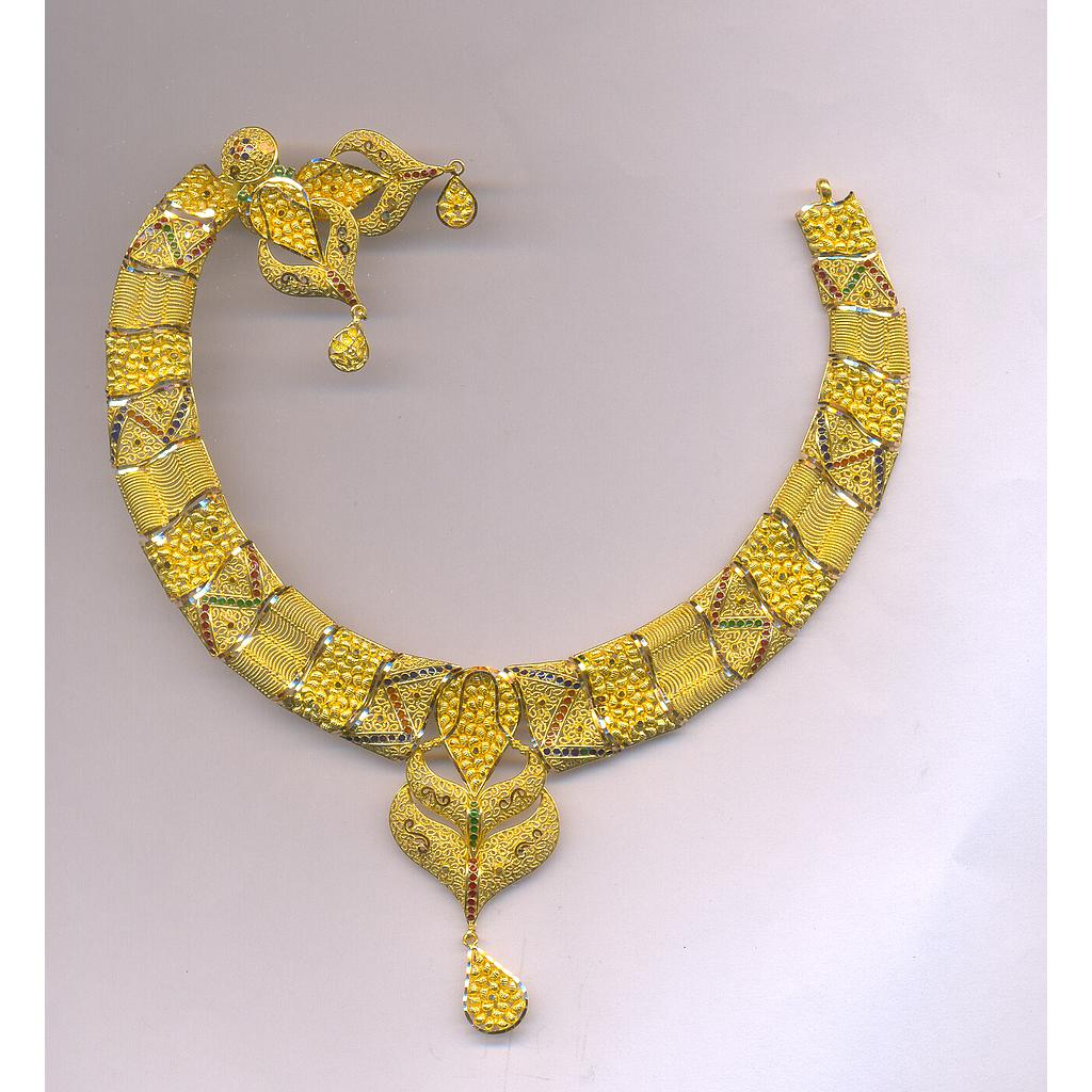 GOLD HALF SET ROUND PLAIN EXCLUSIVE