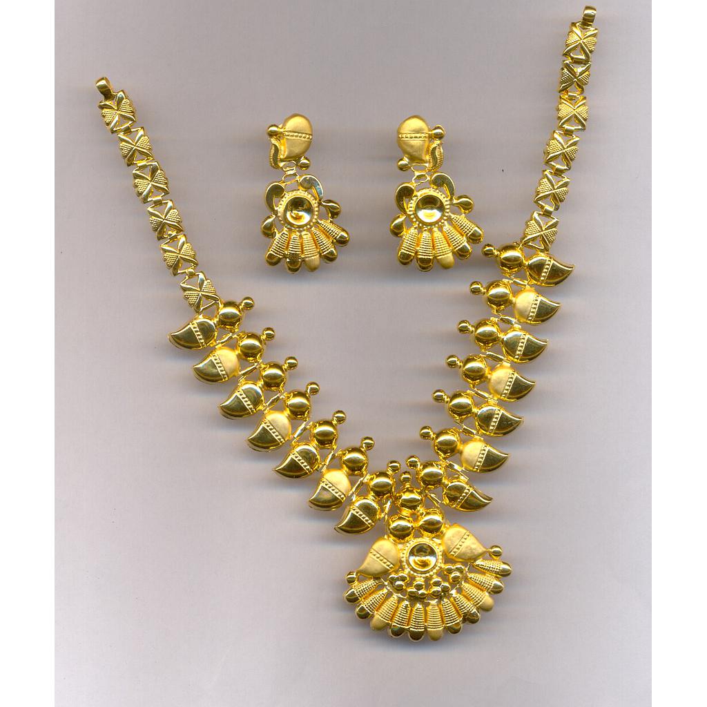 GOLD HALF SET ROUND PLAIN EXCLUSIVE