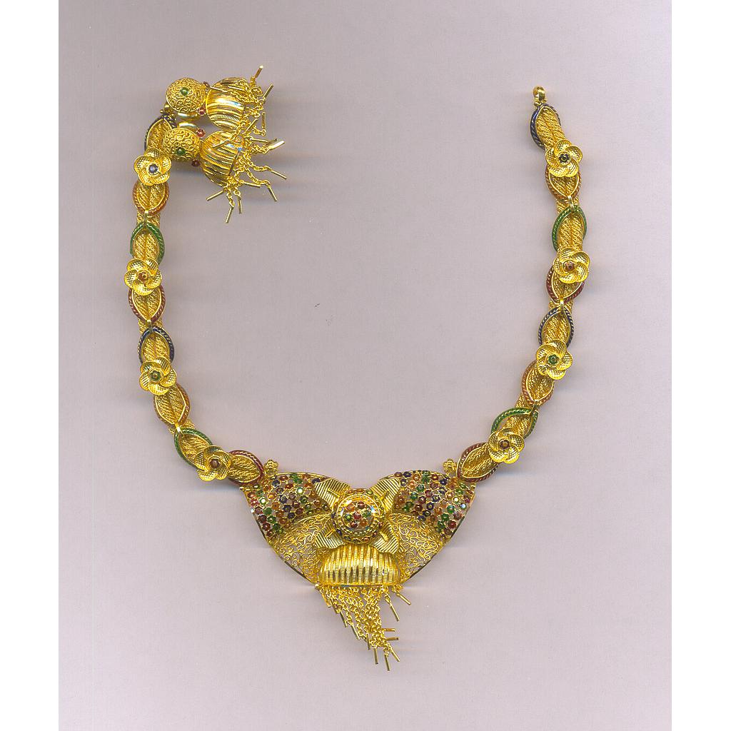 GOLD HALF SET ROUND PLAIN EXCLUSIVE