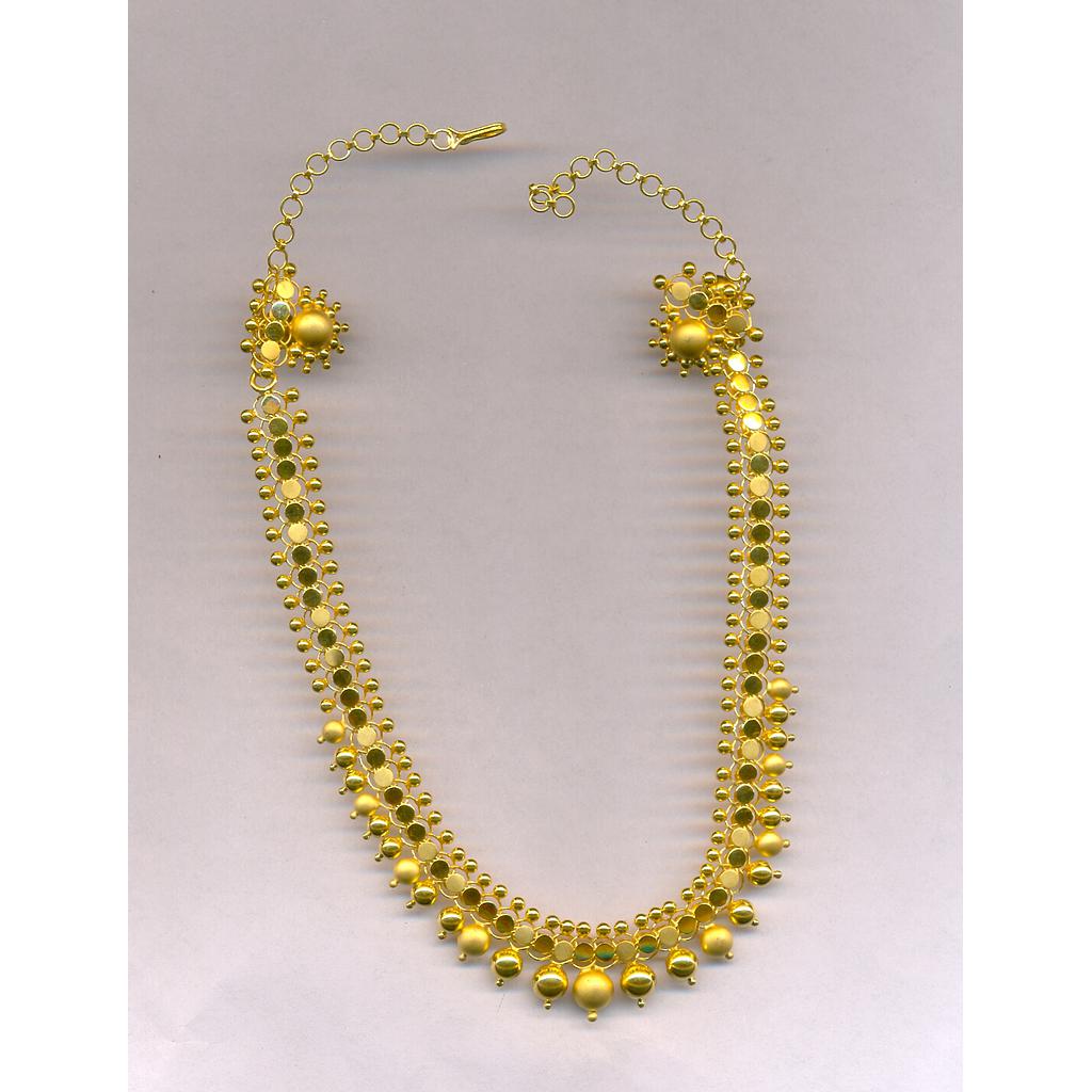 GOLD HALF SET ROUND PLAIN EXCLUSIVE