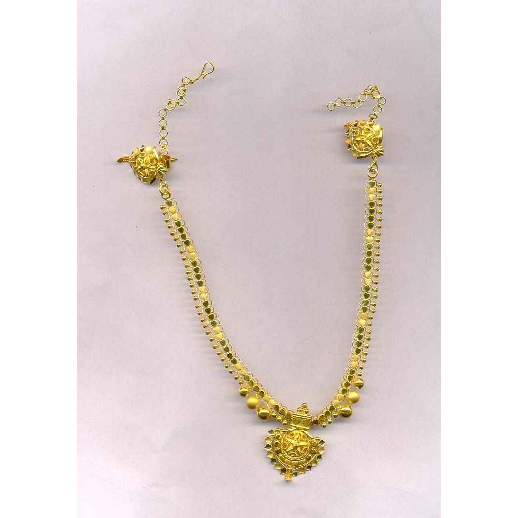 GOLD HALF SET ROUND PLAIN EXCLUSIVE